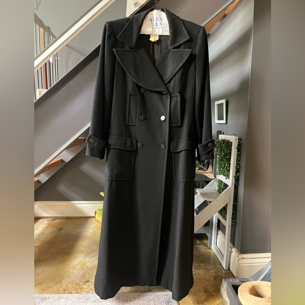SOLD! Vintage Chanel Cashmere Coat - excellent condition